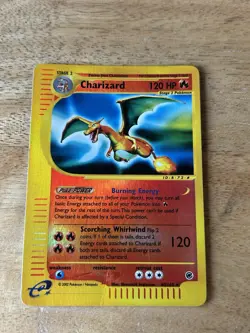 Pokemon TCG Charizard Expedition Base Set Reverse Holo Card 40/165 - Image 1