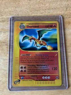 Pokemon TCG Charizard Expedition Base Set Reverse Holo Card 40/165 - Image 3