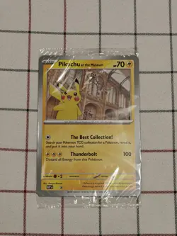 Pikachu At The Museum JUMBO Promo card - Sealed - Pokemon TCG - Image 1