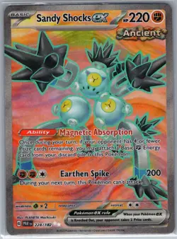 Sandy Shocks ex 228/182 SV04: Paradox Rift - Pokemon Card - NM - Image 1