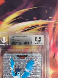 Pokemon Card Monsters collection Carddass Prism Japan BGS Beckett 8.5 Articuno - Image 4