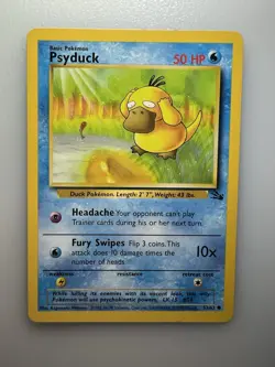 PSYDUCK - 53/62 - Fossil - Pokemon Card - - Image 1