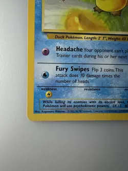 PSYDUCK - 53/62 - Fossil - Pokemon Card - - Image 4