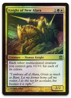 Knight of New Alara #70 (Foil) (NM) Alara Reborn ARB Magic MTG - Image 1