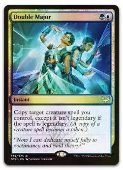 Double Major #179 (Foil) (NM) Strixhaven STX Magic MTG - Image 1