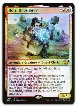 Hofri Ghostforge #192 (Foil) (NM) Strixhaven STX Magic MTG - Image 1
