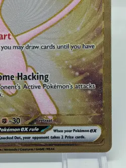 Pokemon TCG Mew ex Scarlet & Violet - 151 205/165 Holo Hyper Rare METAL Card NM+ - Image 5