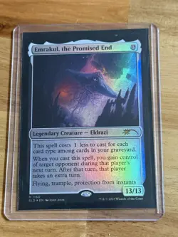 Emrakul, the Promised End Secret Lair Drop Foil Mythic Eldrazi MTG - Image 1