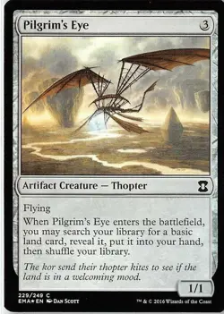 Pilgrim's Eye *FOIL Common* Magic MtG x1 Eternal Masters - Image 1