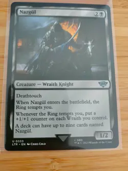 MTG Nazgul 0333 Lord of the Rings M/NM Free UK P&P - Image 1
