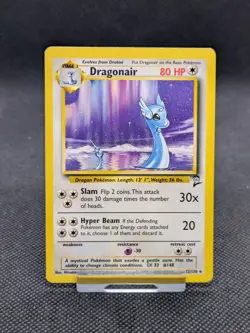 Pokemon Card Dragonair 22/130 Bast Set 2 Non Holo Rare WOTC LP EXCELLENT - Image 1