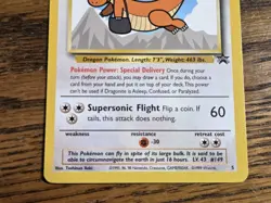 Pokemon Wotc Black Star Promo # 5 Movie Promo DRAGONITE **not played** - Image 3