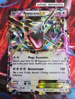 RAYQUAZA EX (SHINY) XY PROMOS XY69 2015 POKEMON TCG LP-LP+ - Image 1