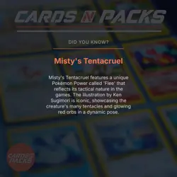 Carte Pokemon Misty's Tentacruel 73 Japanese Holo Hanada City Gym PSA 9 ✨ - Image 4