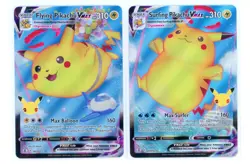 Pokemon Celebrations - Surfing & Flying Pikachu VMAX Both - 25th Anniversary Set - Image 1