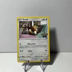 Eevee 054/078 Pokemon GO Regular Pokemon Card TCG - Image 1