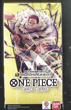 BANDAI ONE PIECE CARD GAME DECK DEBUTANT ST20 CHARLOTTE KATAKURI FR - Image 1