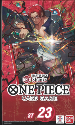 BANDAI ONE PIECE CARD GAME ST23 SHANKS STARTER DECK EN - Image 1
