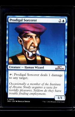 2022 MTG Magic The Gathering 30A 30th Anniversary Edition #73 Prodigal Sorcerer - Image 1
