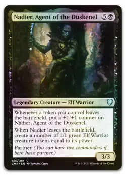 Nadier, Agent of the Duskenel #135 (Foil) (NM) Commander Legends CMR Magic MTG - Image 1