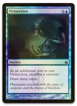 Vivisection #38 (Foil) (NM) Mirrodin Besieged MBS Magic MTG - Image 1