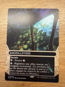 MTG EOS Borderless Stellar Sights 42 - Swarmyard FR - NM French - Image 1