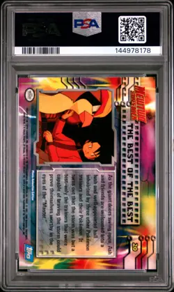 1999 TOPPS POKEMON THE MOVIE EDT THE BEST OF THE BEST #20 MOVIE EDITION PSA 10 - Image 2