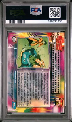 1999 TOPPS POKEMON THE MOVIE EDT ROUND ONE EQUALS DEFEAT MOVIE EDITION PSA 10 - Image 2