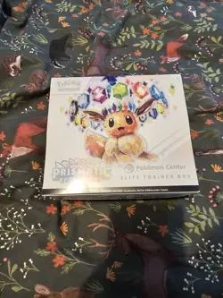 Prismatic Evolutions Pokemon Center ETB Elite Trainer Box Acrylic Case MINT - Image 1