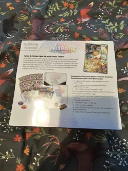 Prismatic Evolutions Pokemon Center ETB Elite Trainer Box Acrylic Case MINT - Image 2