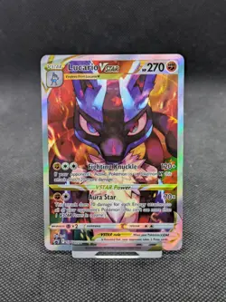 Lucario VSTAR SWSH291 Crown Zenith ETB Promo Card Pokemon NM/M - Image 1