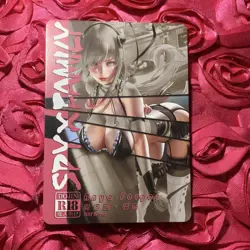 Anya Forger SPY X FAMILY OOTD Teaser ACG Anime Goddess WAIFU HOLO Card Hot 3 - Image 4