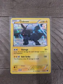 Zekrom 50/99 Holo Rare Pokemon Card Near Mint - Image 1