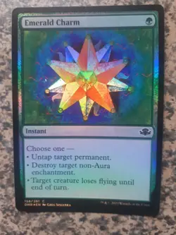 MTG - 1 x Emerald Charm - Foil - Dominaria Remastered - Image 1