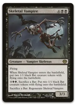 Skeletal Vampire #46 (NM) Garruk vs Liliana DDD Magic MTG - Image 1