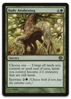 Rude Awakening #22 (NM) Garruk vs Liliana DDD Magic MTG - Image 1