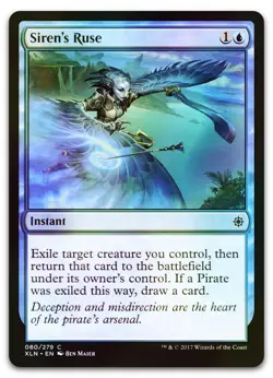 Siren's Ruse #80 (Foil) (NM) Ixalan XLN Magic MTG - Image 1