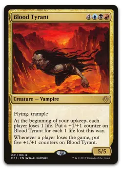 Blood Tyrant #81 (NM) Archenemy Nicol Bolas AC2 Magic MTG - Image 1