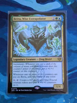 MTG Berta, Wise Extrapolator - NM - Secrets of Strixhaven - Image 1
