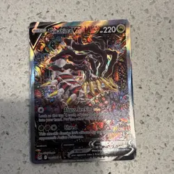 Pokemon Giratina V 186/196 Swsh11: Lost Origin Ultra Rare Full Art Holo Eng(DMG) - Image 1