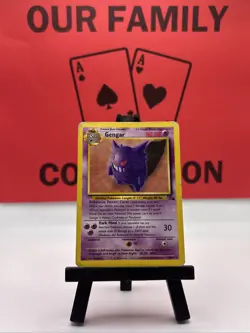 Gengar 20/62 Fossil Rare Regular 1999 WOTC Pokemon TCG HP - Image 1