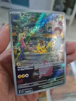 Pikachu 173/165 Scarlet & Violet 151 Illustration Rare Pokemon PCK FRESH ENGLISH - Image 2