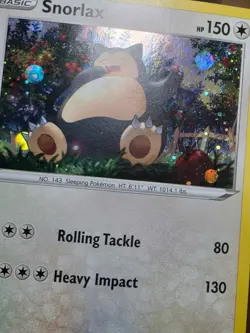 HP/DMG Snorlax 140/202 Cosmos Holo Rare 2020 Pokemon Sword & Shield - Image 5