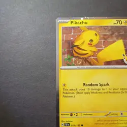 Pikachu (SWIRL) 🍥 051/162 [COSMOS] 2026 Pokemon Day 30th Anniversary Pokemon NM - Image 1