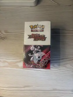 Pokemon Destined Rivals Half Booster Box 18 Packs SEALED - Image 1
