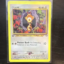 Pokemon TCG Otachi 51/111 Neo Genesis 1st Edition Common Basic 40 HP - Image 1