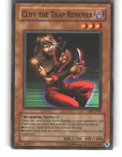 Cliff the Trap Remover MFC-078 Common / Short Print Magician's Force Yu-Gi-Oh MP - Image 1