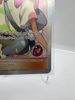 Pokemon TCG MINA Full Art 211/214 SM - Lost Thunder Holo Card Ultra Rare - Image 3