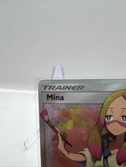 Pokemon TCG MINA Full Art 211/214 SM - Lost Thunder Holo Card Ultra Rare - Image 5