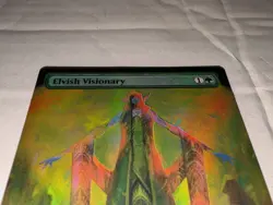 Foil Elvish Visionary - Secret Lair Bonus Card - Magic: The Gathering - MTG - Image 3